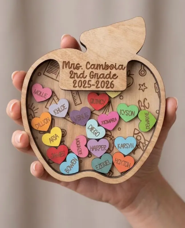 Teacher Appreciation — handmade wooden piece by Branch & Blooms Co.