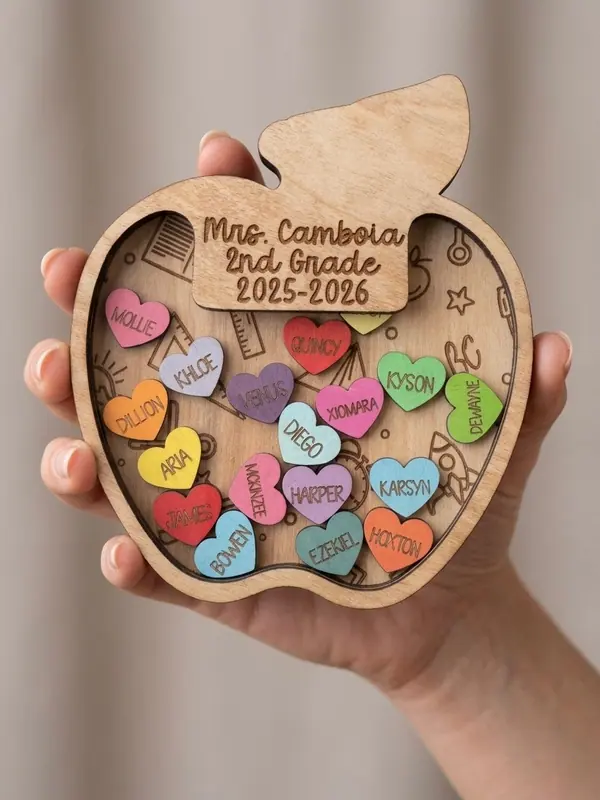 Teacher Appreciation — handmade wooden piece by Branch & Blooms Co.