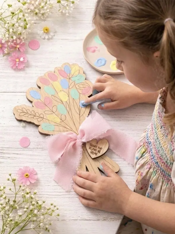 Mother's Day — handmade wooden piece by Branch & Blooms Co.