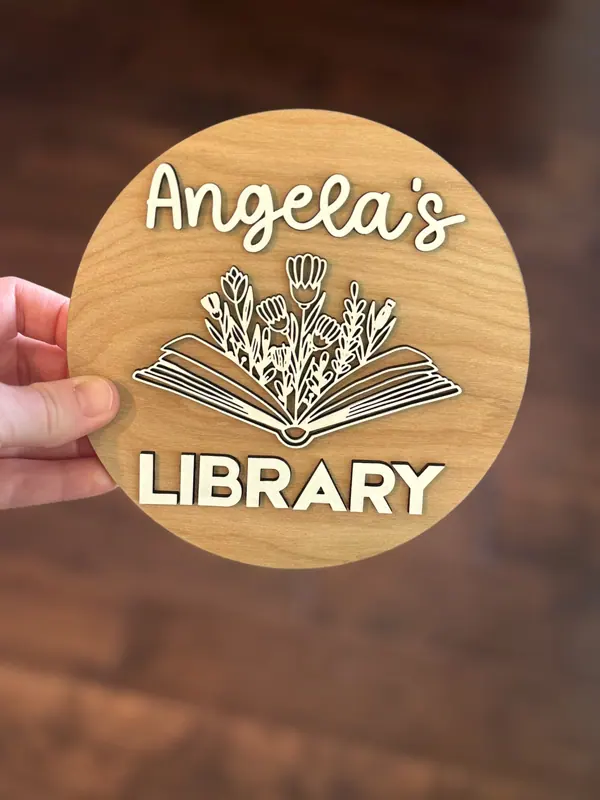 Name Signs — handmade wooden piece by Branch & Blooms Co.
