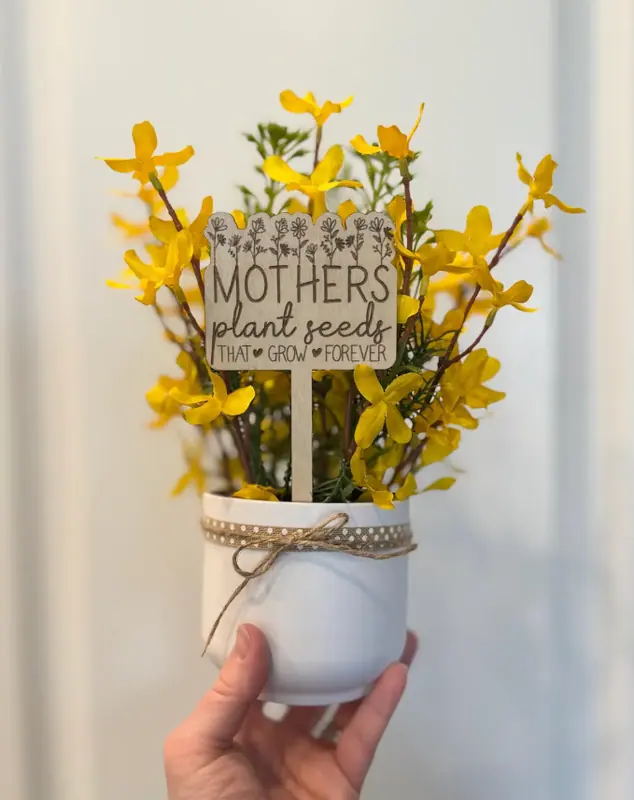 Mother's Day — handmade wooden piece by Branch & Blooms Co.