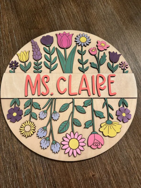 Name Signs — handmade wooden piece by Branch & Blooms Co.